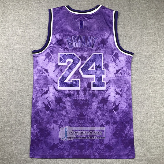 Camiseta Los Angeles Lakers Kobe Bryant NO 24 Select Series 2023 Violeta